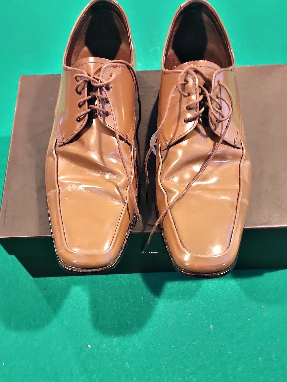 Prada Brown Men's Oxfords